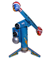 Coney Island Rocket Ride Tin Toy Windup Space Toy display version