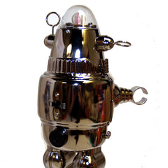 Chrome Robby the Robot Japan Battery Operated Limited Edition