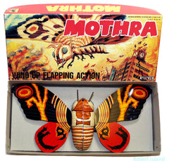 Billiken Godzilla Mothra Robot Japan Windup