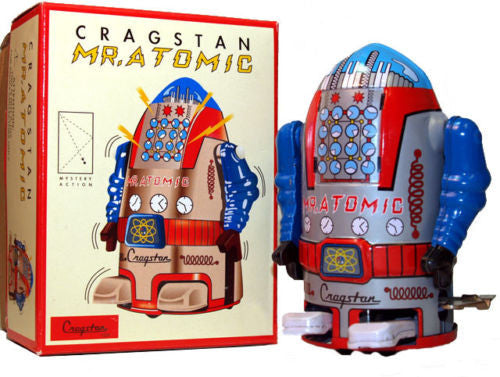 大阪ブリキ玩具/ MR.ATOMIC/復刻品/電動歩行/米澤 CRAGSTAN 大阪ブリキ玩具/ MR.ATOMIC/復刻品/電動歩行/米澤 CRAGSTAN