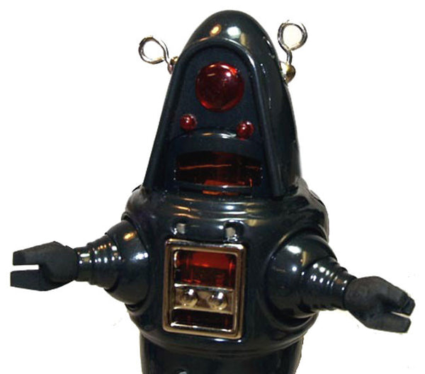 Robby the Robot Tin Toy Windup Twilight Zone Gun Metal Grey Robby the Robot Tin Toy Windup Twilight Zone Gun Metal Grey