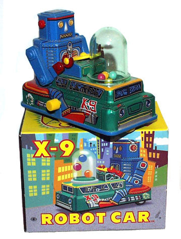 Masudaya Robot X-9 Space Ship wind-up - SOLD! – Robot Island