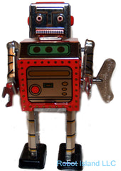 ARRIVED! Pixel Robot Wind up Tin Toy