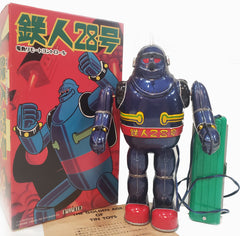 ARRIVED! Billiken Gigantor T-28 Robot Japan Tin Toy Battery Op