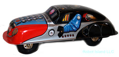 Atomic Robot Mr. Atomic Robot Space Car Tin Toy Windup