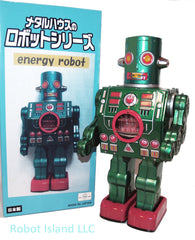 ARRIVED! Energy Robot Metal House Japan Tin Toy