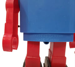ARRIVED! Blue Horikawa Gear Robot Japan Wind Up Vintage