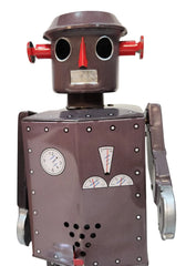 ARRIVED! Atomic Robotman Giant Windup Schylling Brown Version