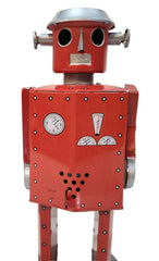 ARRIVED! Atomic Robotman Giant Windup Schylling Red Version