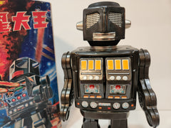 ARRIVED! A 1960's Horikawa Japan Super Mars King Rotatomatic Vintage Robot Tin Toy