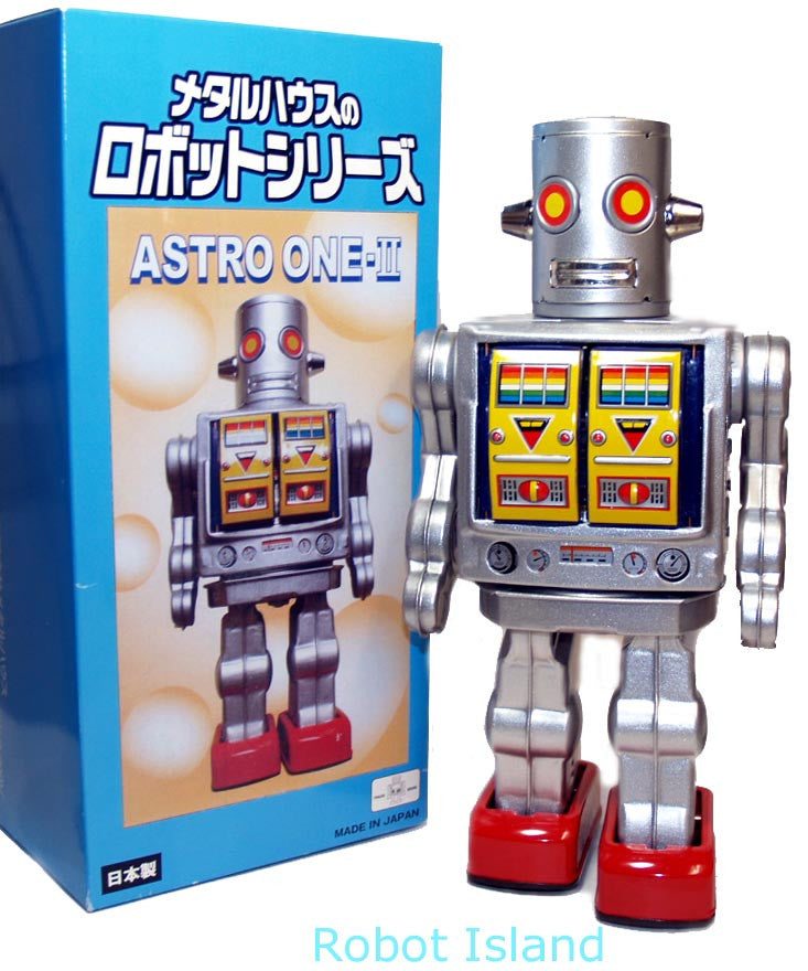 Metal House Robot Astro One - II Japan Tin Toy