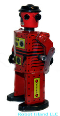 ATOMIC ROBOT MAN ROBOT Tin Toy Windup. St. John Limited Edition Collector's