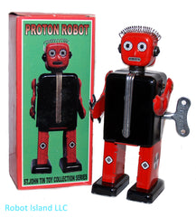 Early 1st Edition Proton Robot Windup St. John Marxu - Display Only