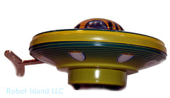Flying Saucer Neptune UFO Tin Windup X-99 - SALE!