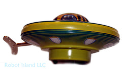 Flying Saucer UFO Tin Windup X-99