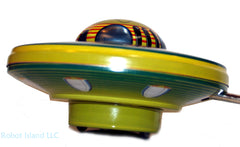 Flying Saucer UFO Tin Windup X-99