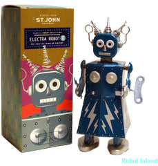 Electra Maria Metropolis Tin Toy Windup St. John Toys