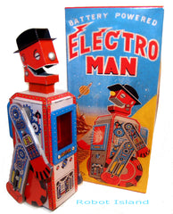 Electroman Robot Limited Edition Lithographed Metal Print Reproduction - SOLD OUT!