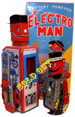 Electroman Robot Limited Edition Lithographed Metal Print Reproduction - SOLD OUT!