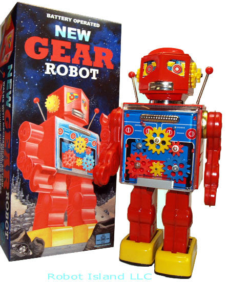 Gear Robot Metal House Japan Red Limited Edition