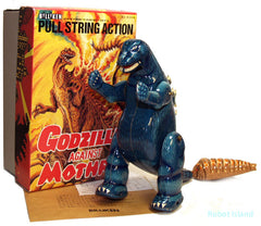 ARRIVED! Billiken Godzilla Windup Robot Japan Tin Toy with Mothra