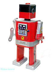Just Arrived! Laser Robot Windup Tin Toy St. John Toys