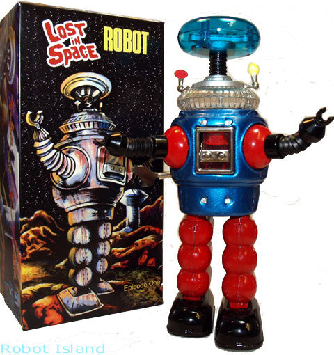 Commemorative Lost in Space Robot Remco Tin Toy Windup