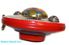 Flying Saucer Mars Quest UFO Tin Windup