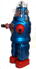 ARRIVED! Blue Mechanized Robby The Robot Osaka Tin Toy Japan Limited Edition
