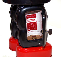 ARRIVED! Black Mechanized Robby the Robot Japan Osaka Tin Toy