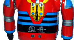 Metal House Astronaut Robot JAPAN Tin Toy Windup Osaka Tin Toy