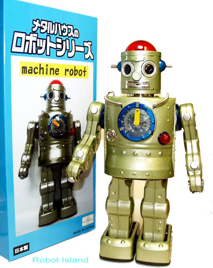 Metal House Japan Machine Robot Prototype Tin Toy - SOLD