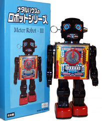 ARRIVED! Black Metal House Meter Robot III