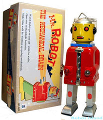 Mr. Robot Tin Windup The Mechanical Brain Red