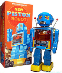 ARRIVED! Blue Metal House Piston Robot Japan Special Edition