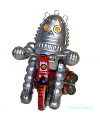 Baby Robby The Robot Windup Tin Toy Windup Tricycle