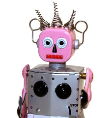 ARRIVED! Roxy Robot Windup Tin Toy St. John Toys Edition-SALE!