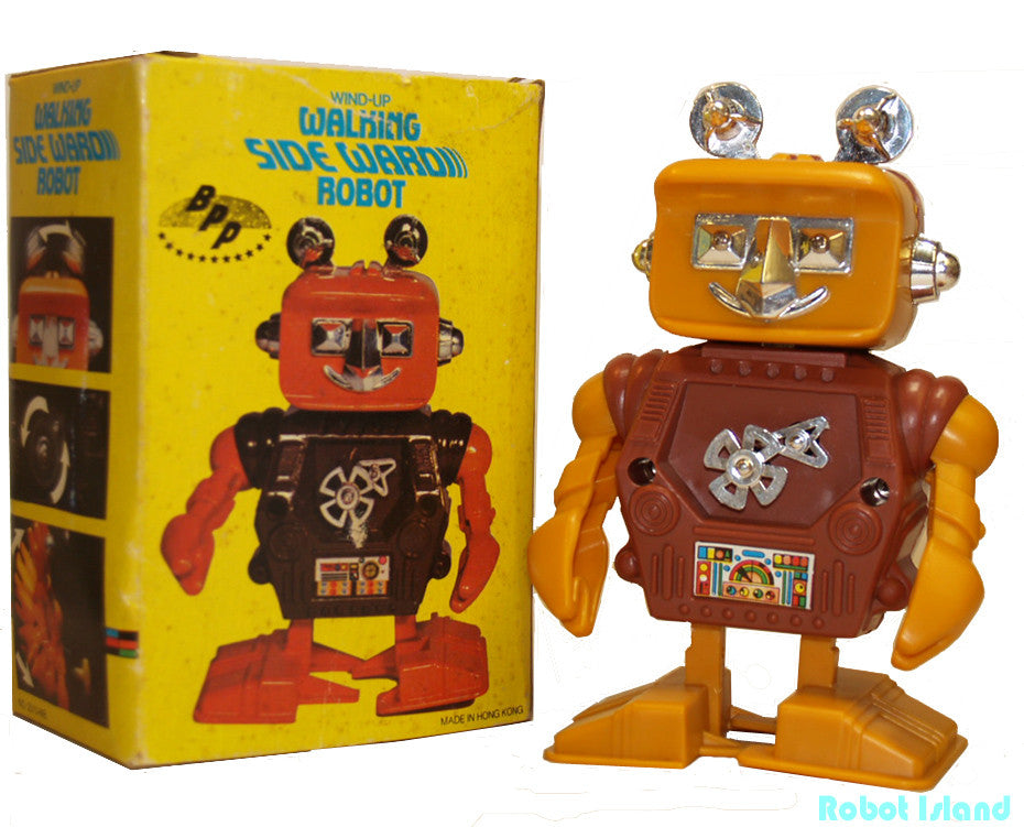 Sideways Windup Walking Robot – Robot Island