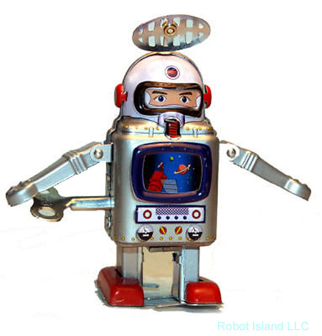 Robot TV Spaceman Astronaut Wind Up Robot – Robot Island