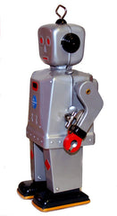 ARRIVED! Sparkling Mike Tin Toy Windup Robot