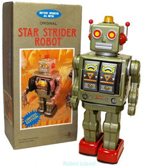 Horikawa Star Strider Robot Japan Tin Toy Japan Metal House
