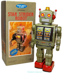 Horikawa Star Strider Robot Japan Tin Toy Japan Metal House