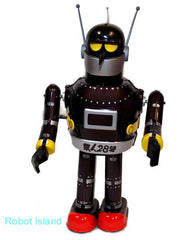 Gigantor T-28 Robot Japan Osaka Tin Toy Windup Live Action Version